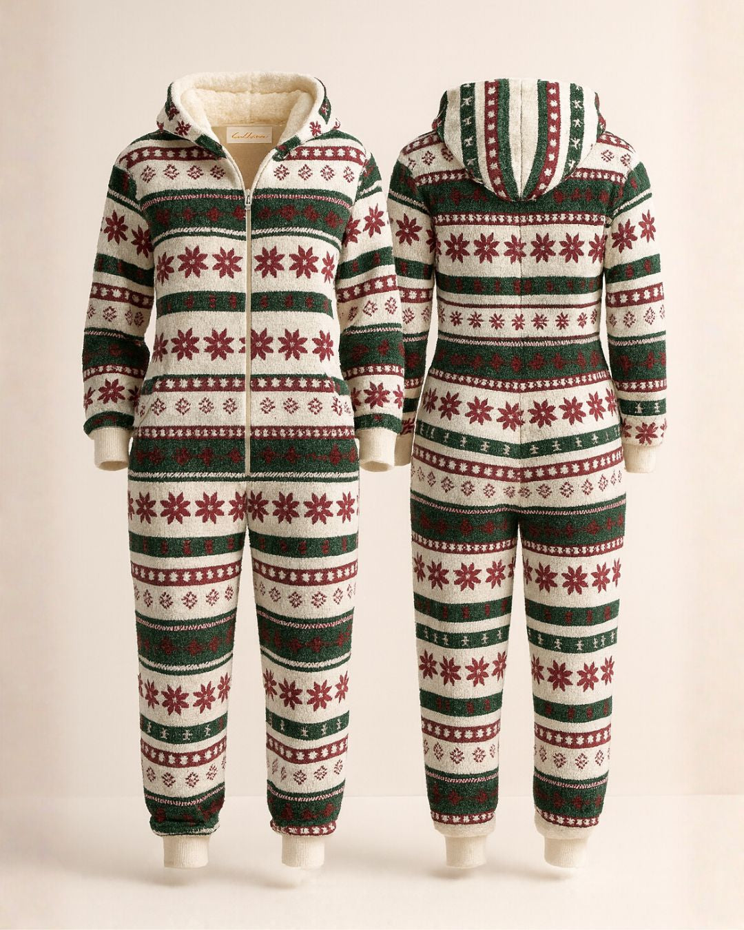 Pyjama 1 Pièce Saint Prairie – Confort Polaire Signature