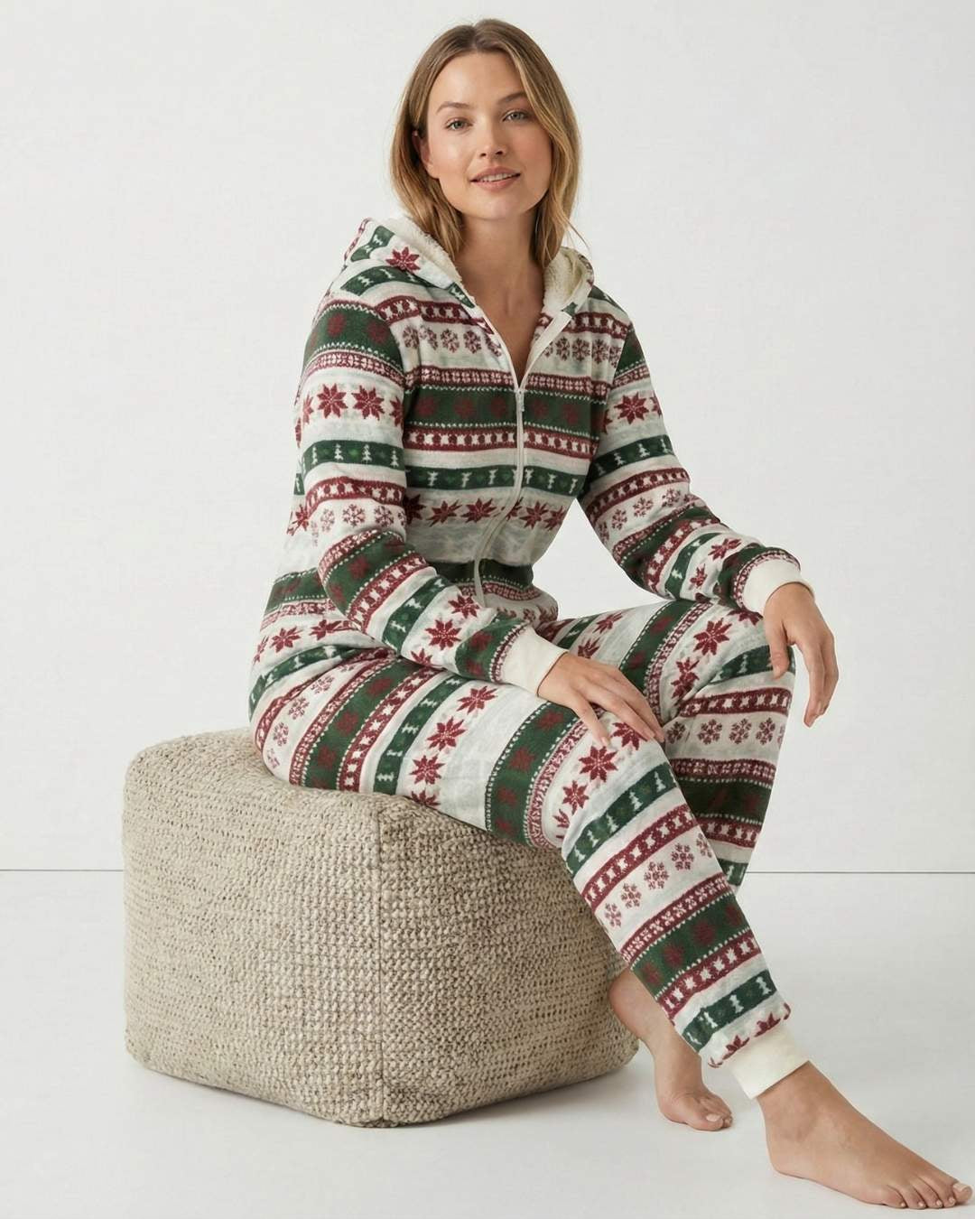 Pyjama 1 Pièce Saint Prairie – Confort Polaire Signature