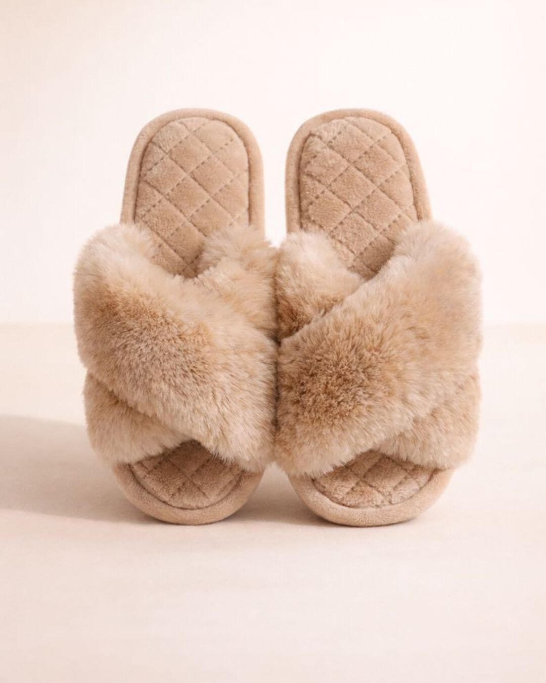 Mules Cocooning en Velours Plush Saint Prairie