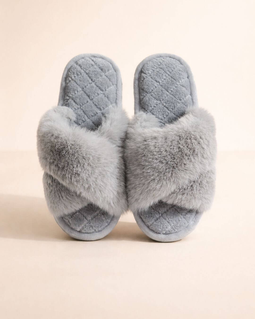 Mules Cocooning en Velours Plush Saint Prairie