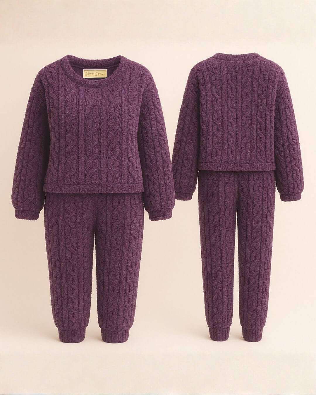 Pyjama Duo Cocooning Confort Suprême Ensemble 2 Pièces Saint Prairie