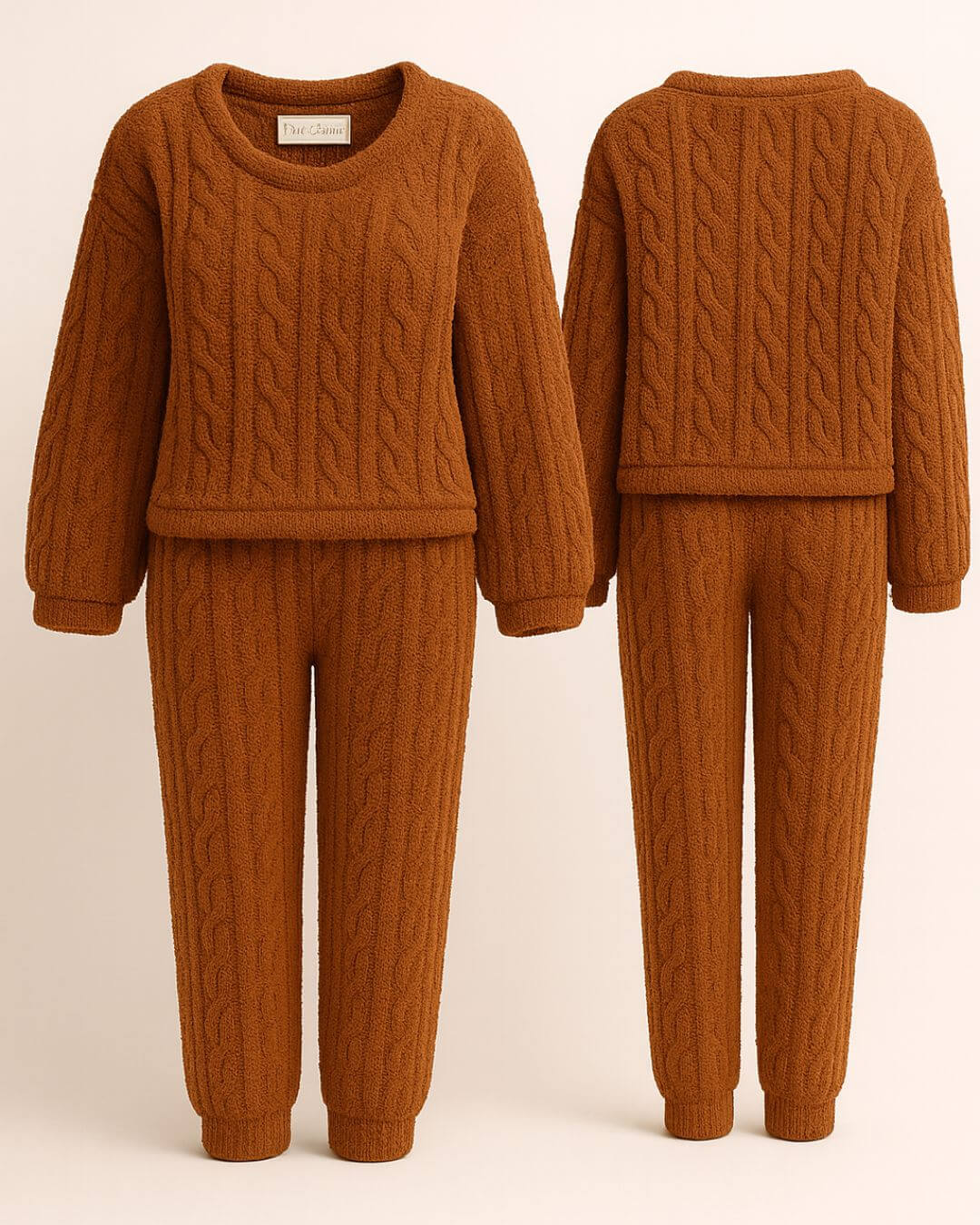 Pyjama Duo Cocooning Confort Suprême Ensemble 2 Pièces Saint Prairie